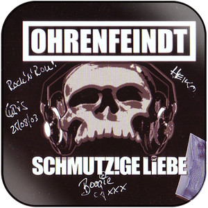 Ohrenfeindt Schmutzige Liebe Album Cover Sticker Ohrenfeindt Schmutzige Liebe Album Cover Sticker