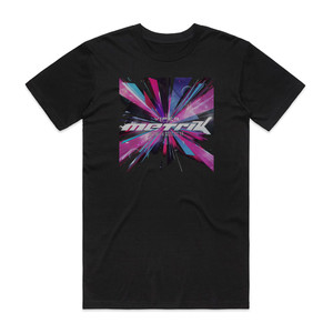 Metrik Between Worlds Ep Album Cover T-Shirt Black Metrik Between Worlds Ep Album Cover T-Shirt Black