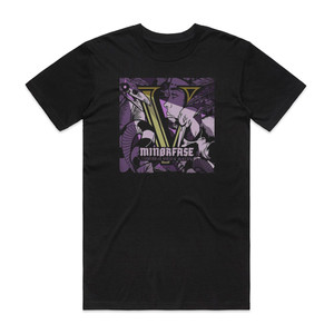 Minorfase Five Symptoms Of Spiritual Awakening Album Cover T-Shirt Black Minorfase Five Symptoms Of Spiritual Awakening Album Cover T-Shirt Black
