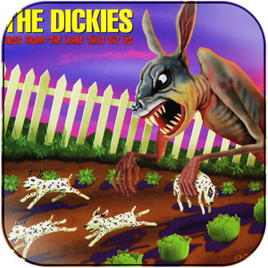 The Dickies Dogs From The Hare That Bit Us Album Cover Sticker The Dickies Dogs From The Hare That Bit Us Album Cover Sticker