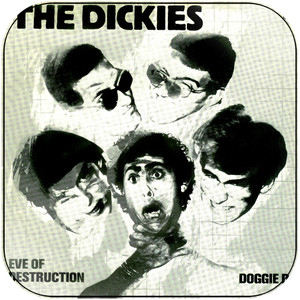 The Dickies Eve Of Destruction Album Cover Sticker