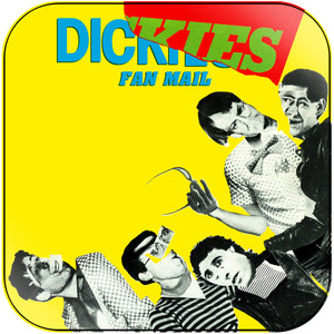The Dickies Fan Mail Album Cover Sticker The Dickies Fan Mail Album Cover Sticker