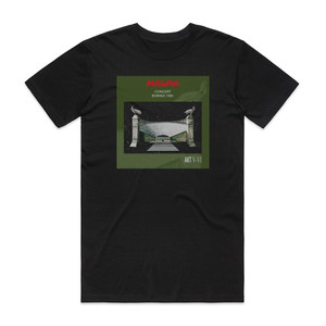 Magma Akt V Concert Bobino 1981 Paris Album Cover T-Shirt Black Magma Akt V Concert Bobino 1981 Paris Album Cover T-Shirt Black