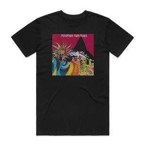 Mountain Twin Peaks 1 Album Cover T-Shirt Black Mountain Twin Peaks 1 Album Cover T-Shirt Black