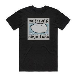 Mr Scruff Ninja Tuna Album Cover T-Shirt Black