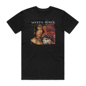 Mystic Force Steps To A New Machine Album Cover T-Shirt Black