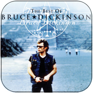 Bruce Dickinson The Best Of Bruce Dickinson Album Cover Sticker Bruce Dickinson The Best Of Bruce Dickinson Album Cover Sticker