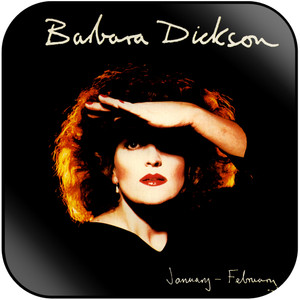 Barbara Dickson January February Album Cover Sticker Barbara Dickson January February Album Cover Sticker