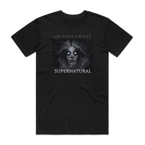 Michale Graves Supernatural Album Cover T-Shirt Black Michale Graves Supernatural Album Cover T-Shirt Black