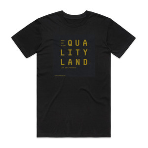 Marc-Uwe Kling Qualityland Album Cover T-Shirt Black