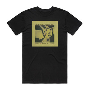 Minimal Compact One One By One Album Cover T-Shirt Black Minimal Compact One One By One Album Cover T-Shirt Black