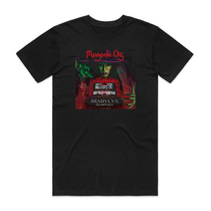 Mago de Oz Diabulus In Opera Album Cover T-Shirt Black Mago de Oz Diabulus In Opera Album Cover T-Shirt Black