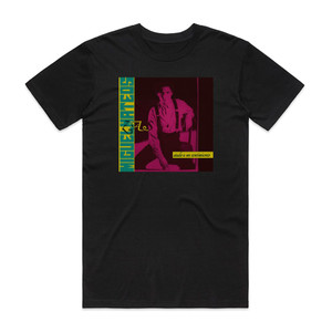 Miguel Mateos Atado A Un Sentimiento Album Cover T-Shirt Black Miguel Mateos Atado A Un Sentimiento Album Cover T-Shirt Black