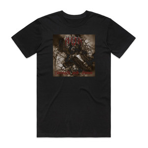 Militia Strength And Honor Album Cover T-Shirt Black Militia Strength And Honor Album Cover T-Shirt Black