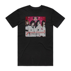 Marys Blood Countdown To Evolution Album Cover T-Shirt Black Marys Blood Countdown To Evolution Album Cover T-Shirt Black