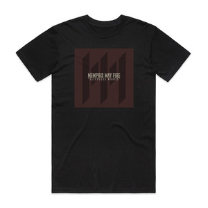 Memphis May Fire Sleepless Nights Album Cover T-Shirt Black Memphis May Fire Sleepless Nights Album Cover T-Shirt Black