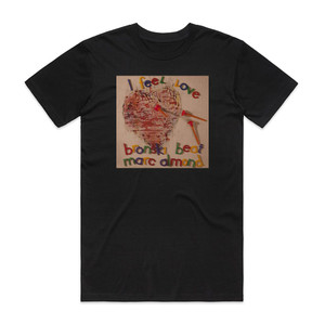 Marc Almond I Feel Love Album Cover T-Shirt Black Marc Almond I Feel Love Album Cover T-Shirt Black
