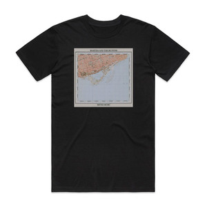 Martha and the Muffins Metro Music Album Cover T-Shirt Black Martha and the Muffins Metro Music Album Cover T-Shirt Black
