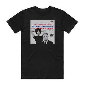 Mike Nichols An Evening With Mike Nichols And Elaine May Album Cover T-Shirt Black