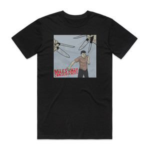 Miles Away Consequences Album Cover T-Shirt Black Miles Away Consequences Album Cover T-Shirt Black