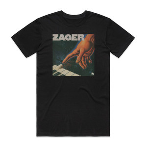 Michael Zager Band Zager Album Cover T-Shirt Black