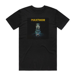 Maxthor Fiction Album Cover T-Shirt Black Maxthor Fiction Album Cover T-Shirt Black