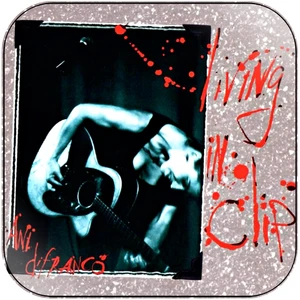 Ani DiFranco Living In Clip Album Cover Sticker