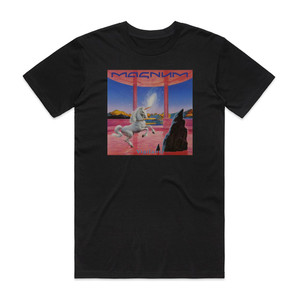 Magnum Vigilante Album Cover T-Shirt Black Magnum Vigilante Album Cover T-Shirt Black