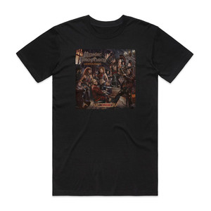 Mystic Prophecy Monuments Uncovered Album Cover T-Shirt Black