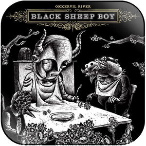 Okkervil River Black Sheep Boy Album Cover Sticker Okkervil River Black Sheep Boy Album Cover Sticker