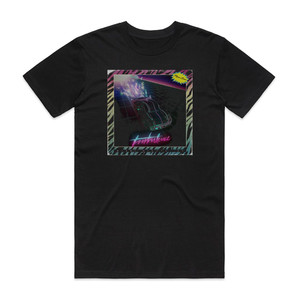 Miami Nights 1984 Turbulence Album Cover T-Shirt Black Miami Nights 1984 Turbulence Album Cover T-Shirt Black