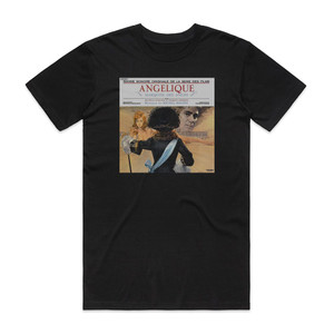 Michel Magne Anglique Album Cover T-Shirt Black Michel Magne Anglique Album Cover T-Shirt Black
