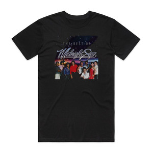 Midnight Star Best Of Album Cover T-Shirt Black Midnight Star Best Of Album Cover T-Shirt Black