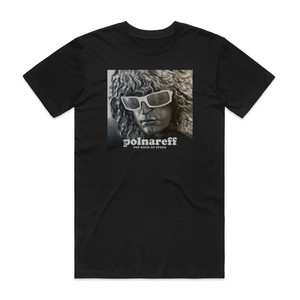 Michel Polnareff Pop Rock En Stock Album Cover T-Shirt Black Michel Polnareff Pop Rock En Stock Album Cover T-Shirt Black