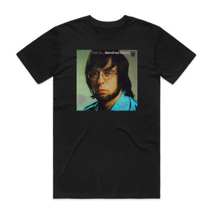 Manfred Mann This Is Manfred Mann Album Cover T-Shirt Black Manfred Mann This Is Manfred Mann Album Cover T-Shirt Black