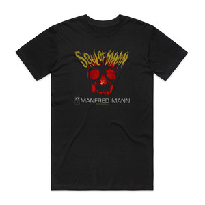 Manfred Mann Soul Of Mann 1 Album Cover T-Shirt Black Manfred Mann Soul Of Mann 1 Album Cover T-Shirt Black