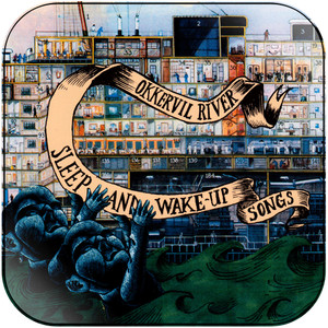 Okkervil River Sleep And Wake Up Songs Album Cover Sticker Okkervil River Sleep And Wake Up Songs Album Cover Sticker
