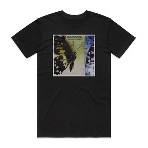 Moonspell The Butterfly Effect Album Cover T-Shirt Black Moonspell The Butterfly Effect Album Cover T-Shirt Black