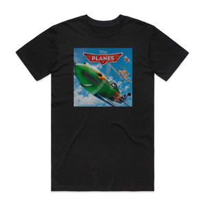 Mark Mancina Planes Album Cover T-Shirt Black Mark Mancina Planes Album Cover T-Shirt Black