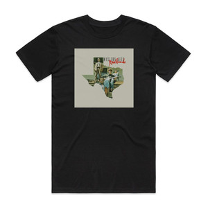 Mystery Jets Radlands Album Cover T-Shirt Black