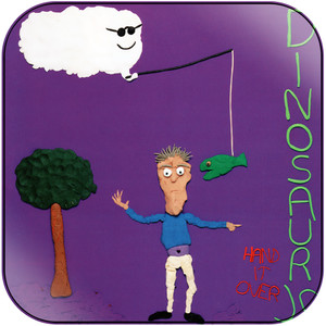Dinosaur Jr Hand It Over Album Cover Sticker Dinosaur Jr Hand It Over Album Cover Sticker