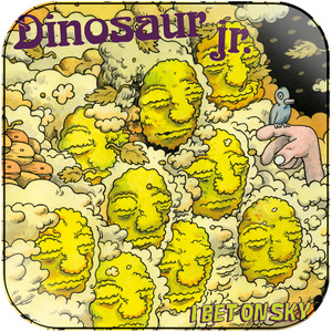 Dinosaur Jr I Bet On Sky Album Cover Sticker Dinosaur Jr I Bet On Sky Album Cover Sticker
