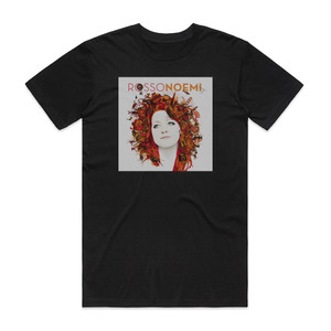 Noemi Rossonoemi Album Cover T-Shirt Black