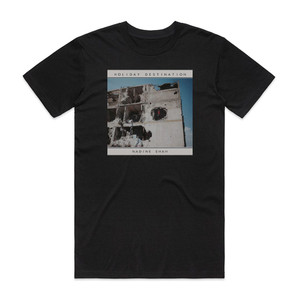 Nadine Shah Holiday Destination Album Cover T-Shirt Black Nadine Shah Holiday Destination Album Cover T-Shirt Black