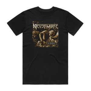 Nevermore In Memory Album Cover T-Shirt Black Nevermore In Memory Album Cover T-Shirt Black