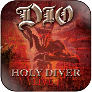 Dio Holy Diver Live Album Cover Sticker