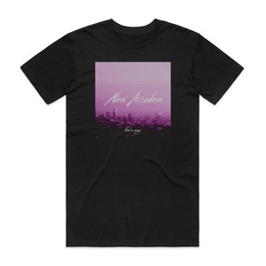 New Arcades Find A Way Album Cover T-Shirt Black New Arcades Find A Way Album Cover T-Shirt Black