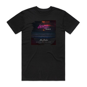 New Arcades Wherever You Are Album Cover T-Shirt Black