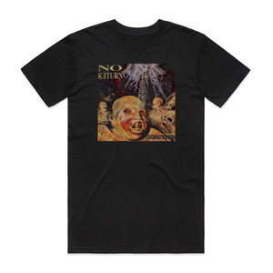 No Return Contamination Rises Album Cover T-Shirt Black No Return Contamination Rises Album Cover T-Shirt Black