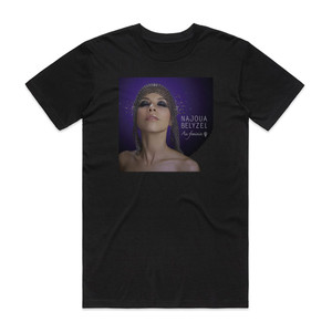 Najoua Belyzel Au Fminin Album Cover T-Shirt Black Najoua Belyzel Au Fminin Album Cover T-Shirt Black